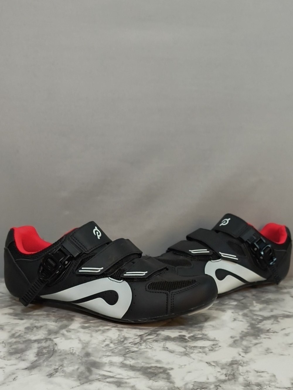 Peloton Cycling Shoes Size EU 44 US Men 10.5 Women 12 Black Red